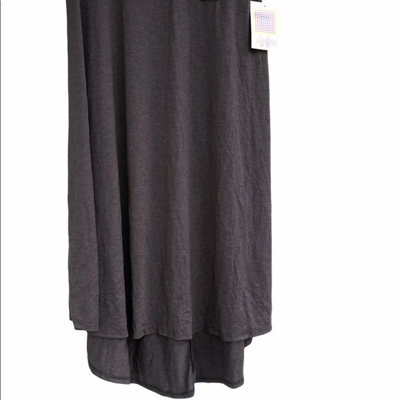 LULAROE Size xxsmall Carly grey & mustard dress - Picture 3 of 10